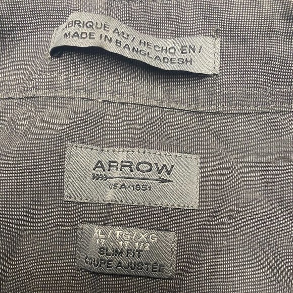 Arrow SlimFit XL grey shirt - Picture 2 of 4